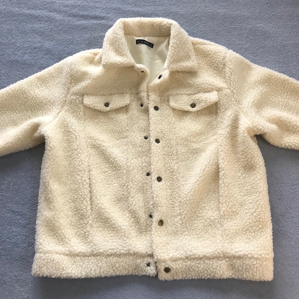 white/cream jacket